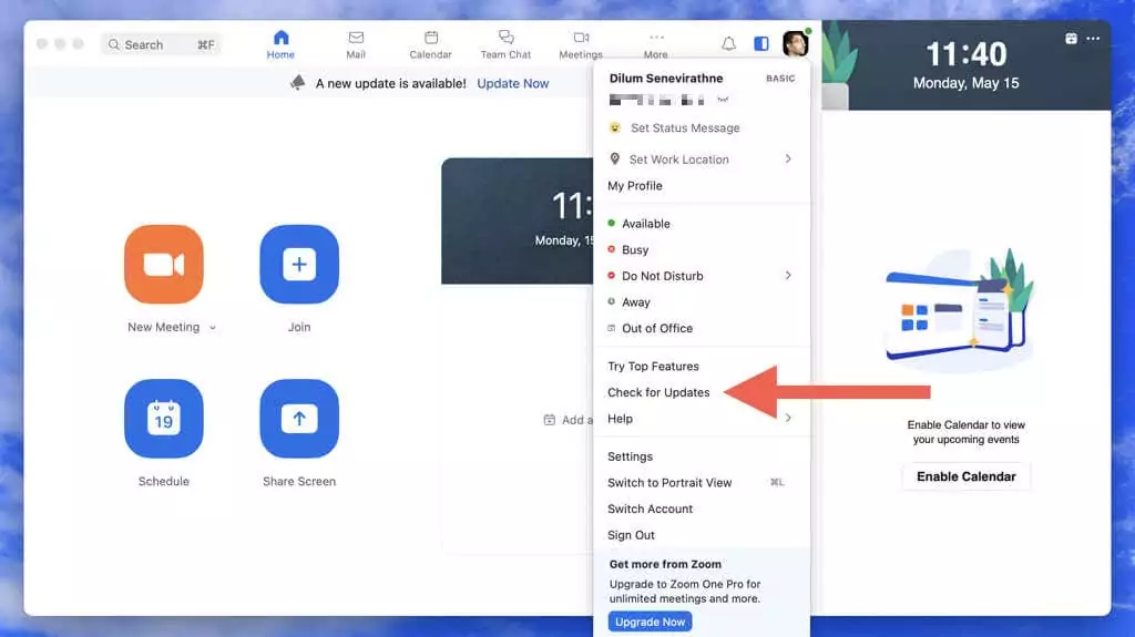 cách cập nhật-zoom-on-a-windows-or-mac-computer-5-nén - Mẹo kỹ thuật trực tuyến Cách thực hiện cập nhật thủ công cho Zoom Desktop Client image 4