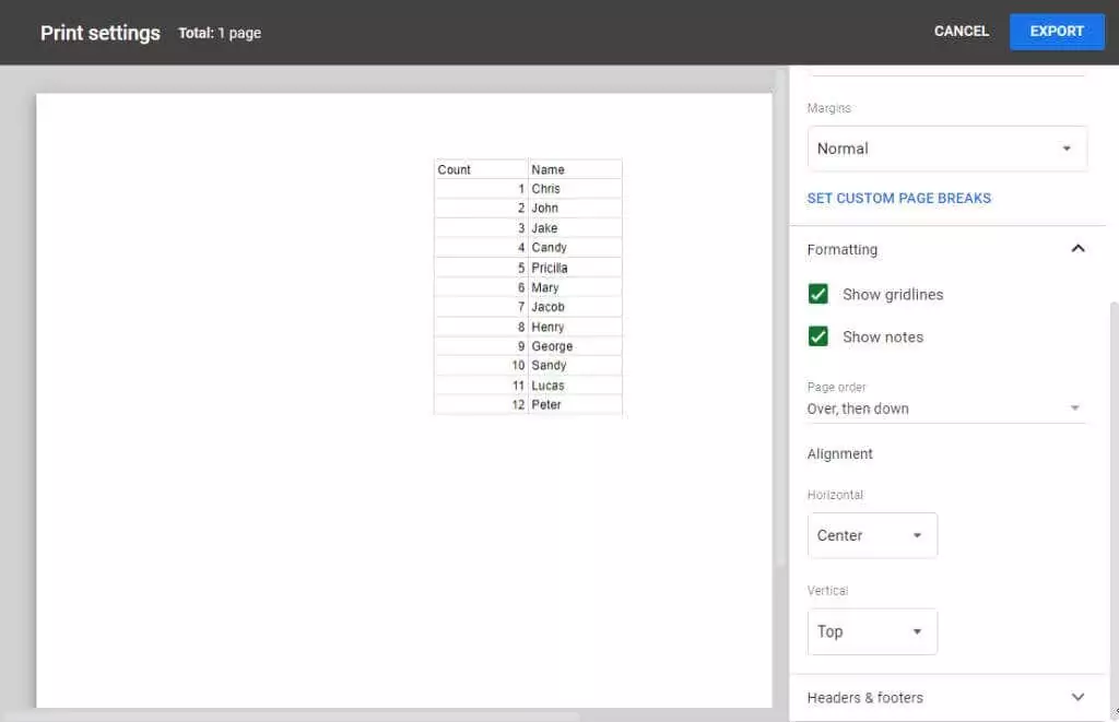 cách chuyển đổi-google-sheets-to-pdf-4-nén - Bộ phận trợ giúp Geek Cách chuyển đổi Google Sheets sang PDF hình ảnh 5