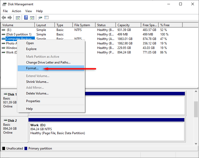cách sửa lỗi ổ cứng không được cài đặt trên windows 11-10 được nén - Help Desk Geek Cách khắc phục lỗi “Hard Drive Not Installed” trên Windows 11 ảnh 10
