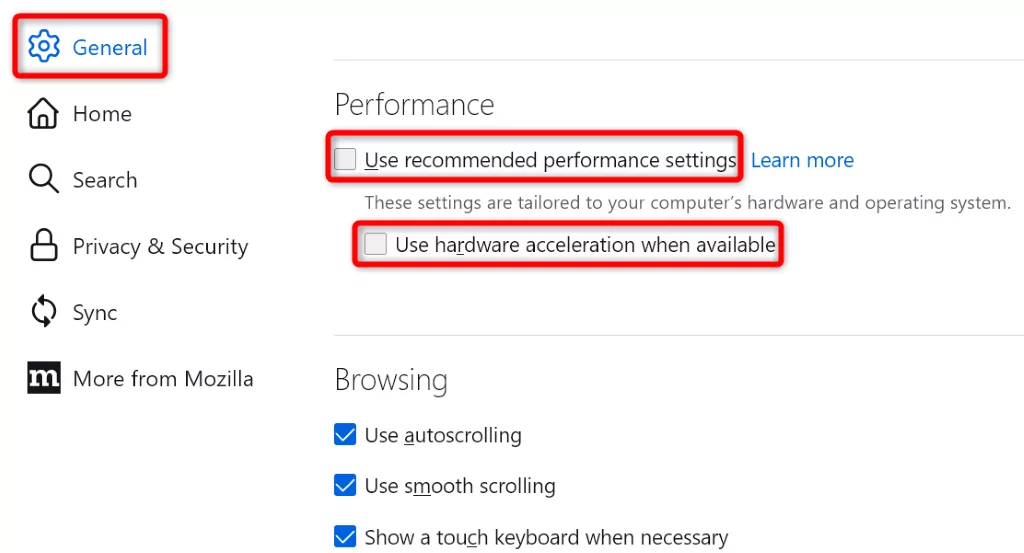 cách sửa lỗi phát lại video-code-224003-in-your-web-browser-5-nén - Mẹo kỹ thuật trực tuyến Vô hiệu hóa tăng tốc phần cứng trong hình ảnh trình duyệt web của bạn 2