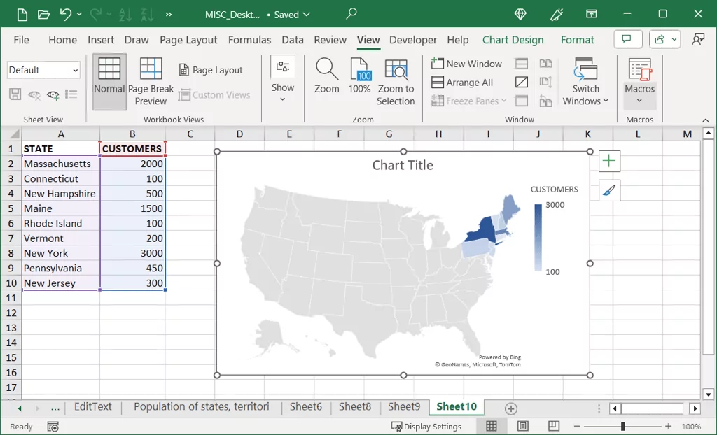 cách tạo-a-heat-map-in-microsoft-excel-15-nén - Help Desk Geek Cách tạo bản đồ nhiệt trong Excel ảnh 16