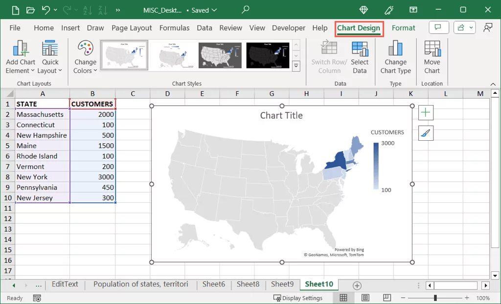 cách tạo-a-heat-map-in-microsoft-excel-16-nén - Help Desk Geek Cách tạo bản đồ nhiệt trong Excel ảnh 17