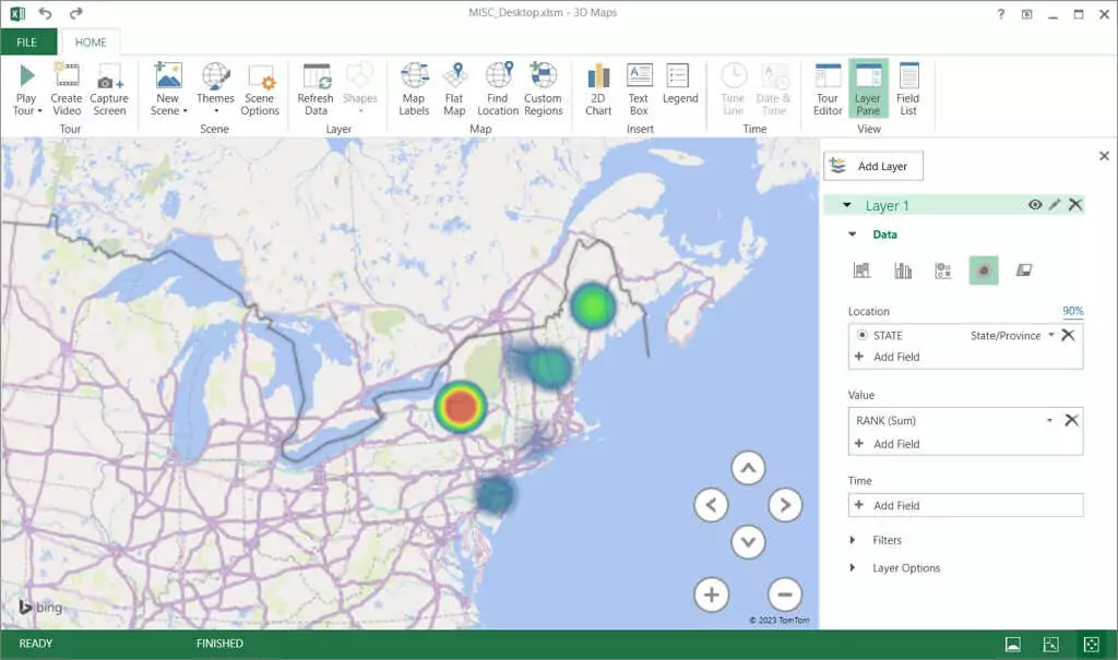 cách tạo-a-heat-map-in-microsoft-excel-26-nén - Help Desk Geek Cách tạo bản đồ nhiệt trong Excel hình 27