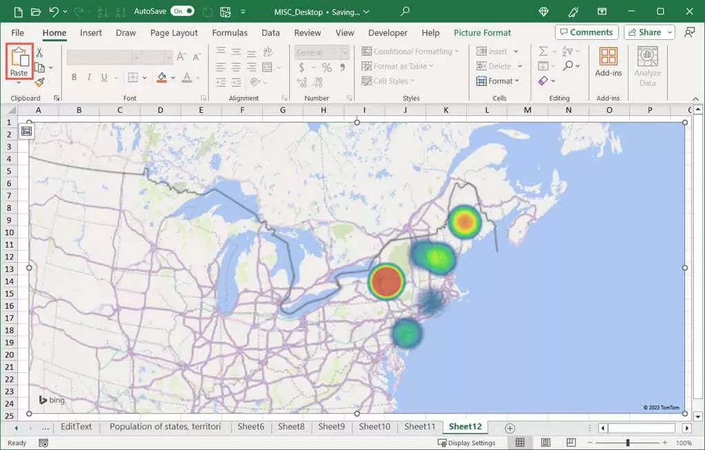 cách tạo-a-heat-map-in-microsoft-excel-29-nén - Help Desk Geek Cách tạo bản đồ nhiệt trong Excel hình 30