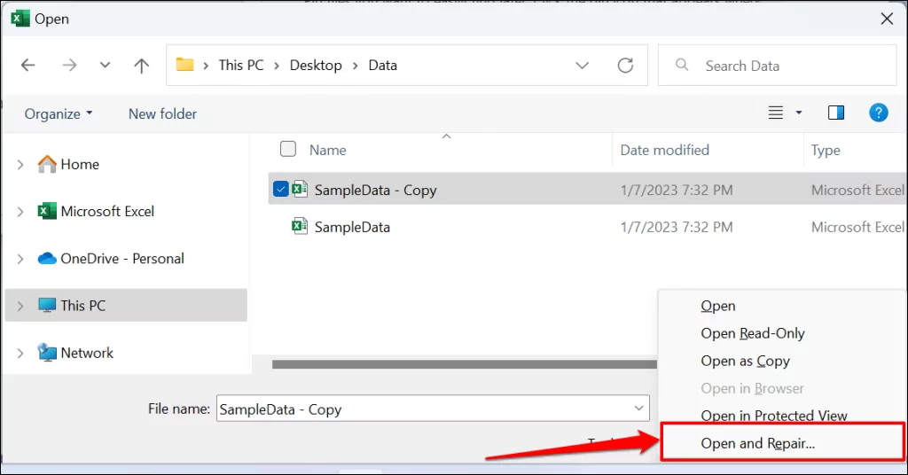 không thể cuộn trong Microsoft-Excel-8-cách-sửa-16-nén - Help Desk Geek Không thể cuộn trong Microsoft Excel? 8 Cách Sửa Ảnh 16