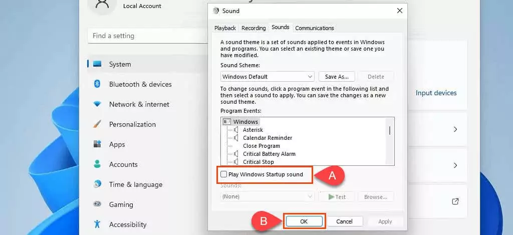 4-disable-windows-11-startup-sound-3a - Help Desk Geek Cách thay đổi hoặc tắt âm thanh khởi động Windows 11 image 4