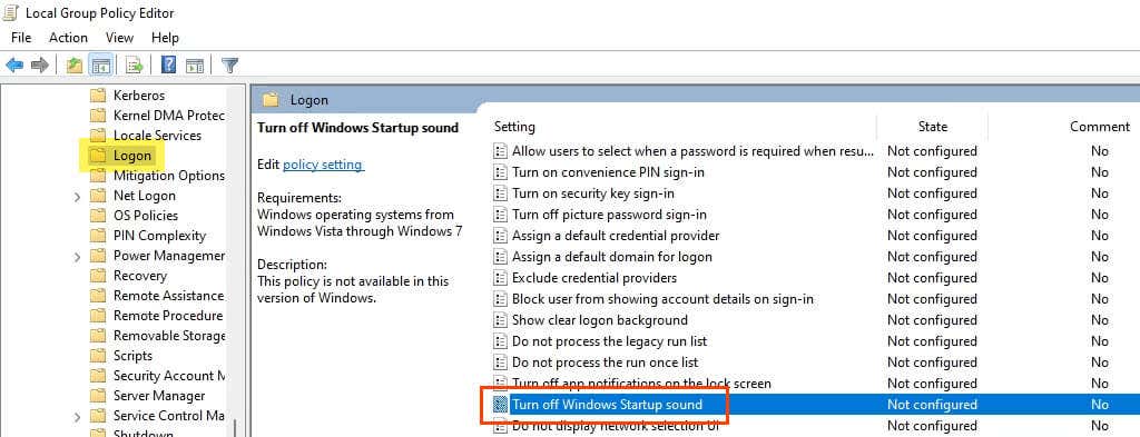 8-disable-windows-11-startup-sound-gpo-3 - Help Desk Geek Cách thay đổi hoặc tắt âm thanh khởi động Windows 11 image 8