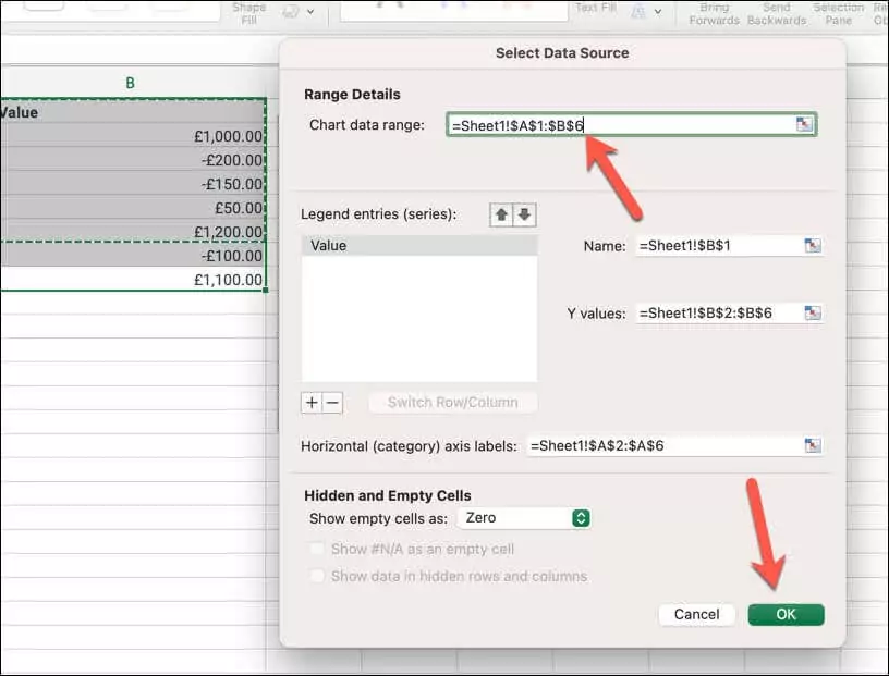 cách tạo một-thác nước-biểu đồ-trong-microsoft-excel-6-nén - Help Desk Geek Cách tạo biểu đồ thác nước trong Microsoft Excel hình 5