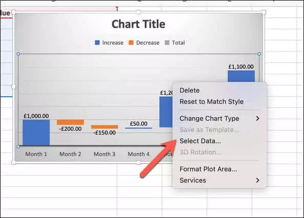 cách tạo biểu đồ thác nước trong microsoft-excel-5 được nén - Help Desk Geek Cách tạo biểu đồ thác nước trong Microsoft Excel ảnh 4