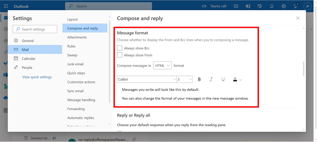 hdg-how-to-change-font-size-in-outlook-12-nén - Bộ phận trợ giúp Geek Cách thay đổi cỡ chữ trong Outlook hình 13