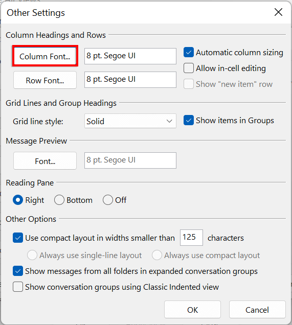 hdg-how-to-change-font-size-in-outlook-17-nén - Bộ phận trợ giúp Geek Cách thay đổi cỡ chữ trong Outlook ảnh 18
