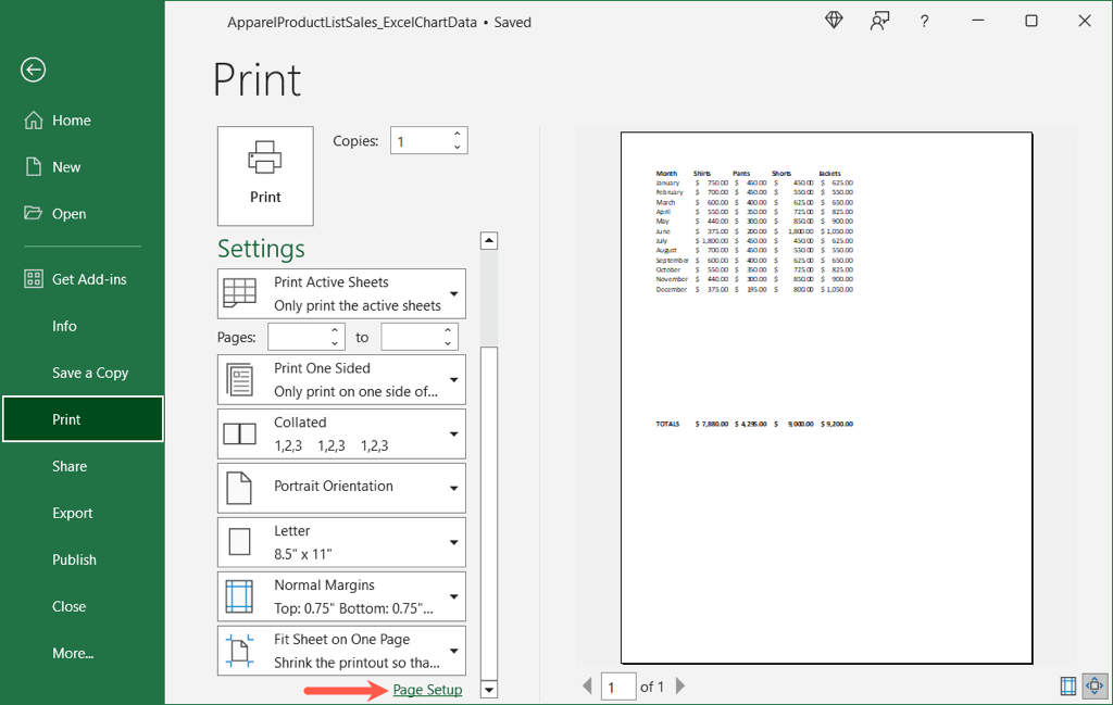 cách in-excel-worksheets-with-gridlines-4-nén - Help Desk Geek Thiết lập trang bên dưới phần In Settings trong Excel trên Windows