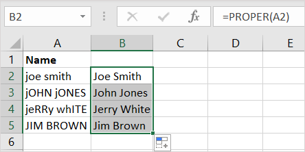 cách thay đổi văn bản-case-in-excel-8-nén - Help Desk Geek Cách Đổi Chữ Hoa Trong Excel Hình 9