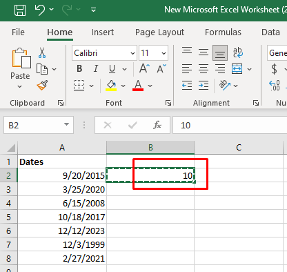 cách thêm ngày-tháng-hoặc-năm-vào-ngày-trong-microsoft-excel-8-nén - Help Desk Geek Cách cộng hoặc trừ ngày tháng trong Excel hình 8