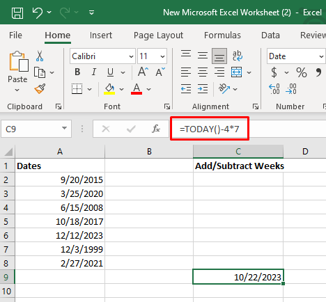 cách thêm ngày-tháng-năm-vào-ngày-trong-microsoft-excel-19-nén - Help Desk Geek Cách cộng trừ ngày tháng trong Excel hình 19