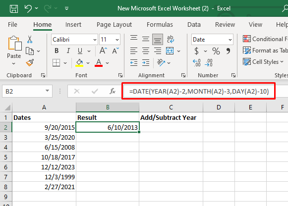 cách thêm ngày-tháng-năm-vào-ngày-trong-microsoft-excel-29-nén - Help Desk Geek Cách cộng trừ ngày tháng trong Excel hình 29