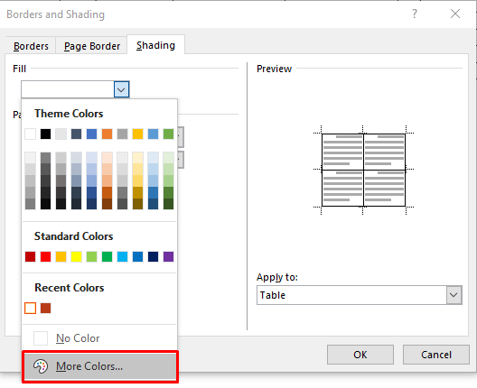 cách thêm-nền-màu-vào-bảng-in-microsoft-word-22-nén - Bộ phận trợ giúp Geek Cách Thêm Màu Nền Cho Bảng Trong Microsoft Word Hình 22