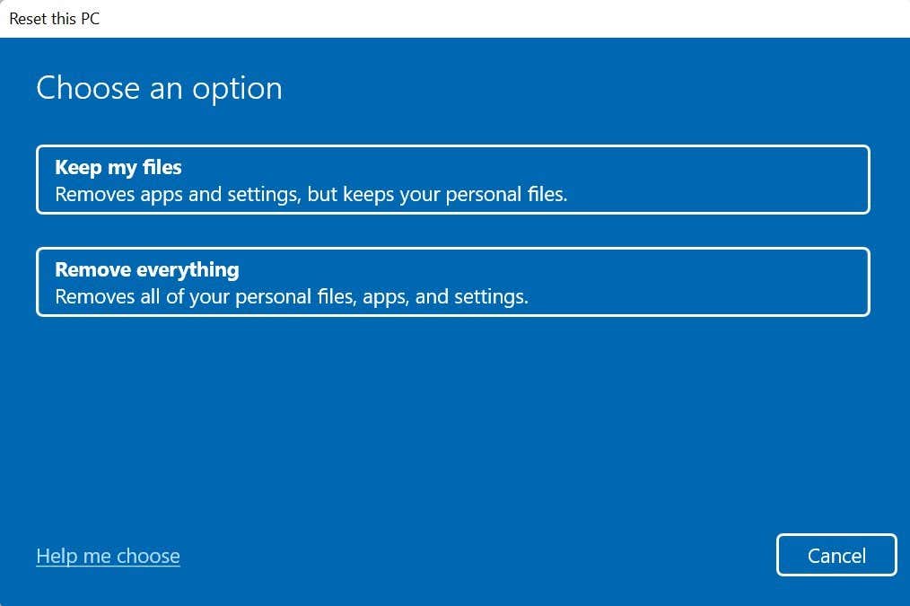 image-59 - Help Desk Geek Cách khôi phục cài đặt gốc Windows 11 hình 6