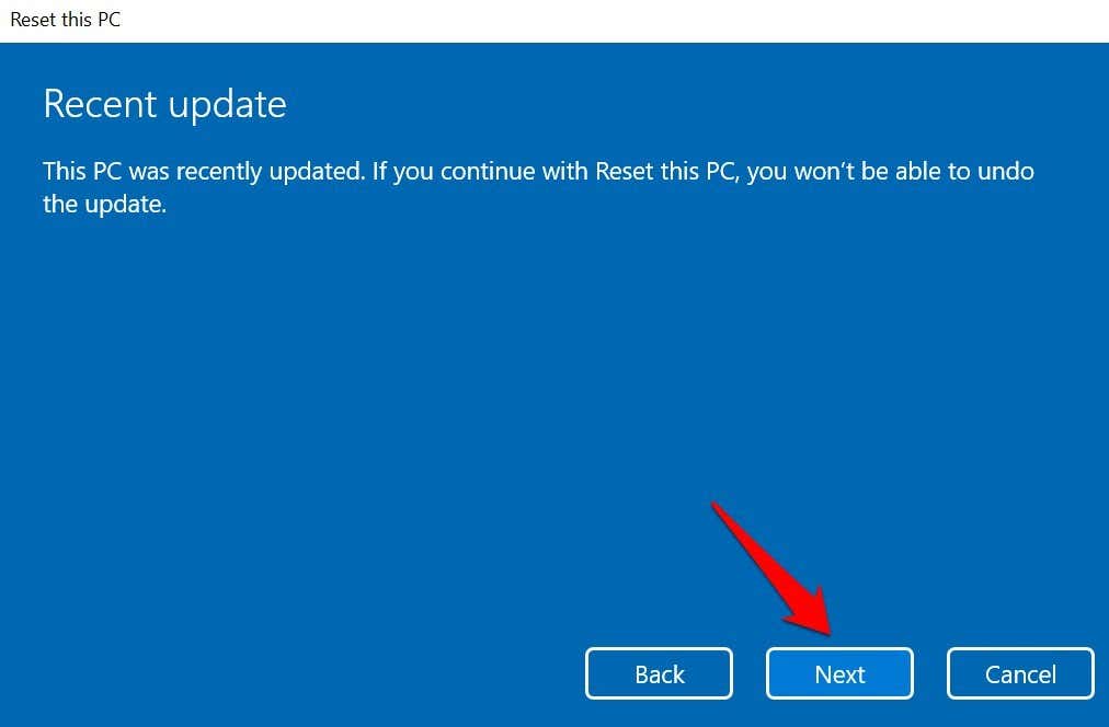 image-63 - Bộ phận trợ giúp Geek Cách khôi phục cài đặt gốc Windows 11 hình 10