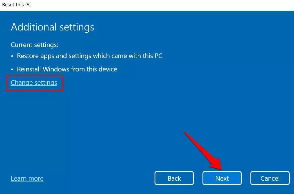 image-62 - Bộ phận trợ giúp Geek Cách khôi phục cài đặt gốc Windows 11 hình 9