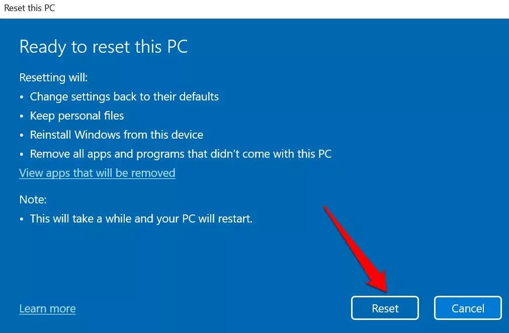 image-64 - Help Desk Geek Cách khôi phục cài đặt gốc Windows 11 hình 12