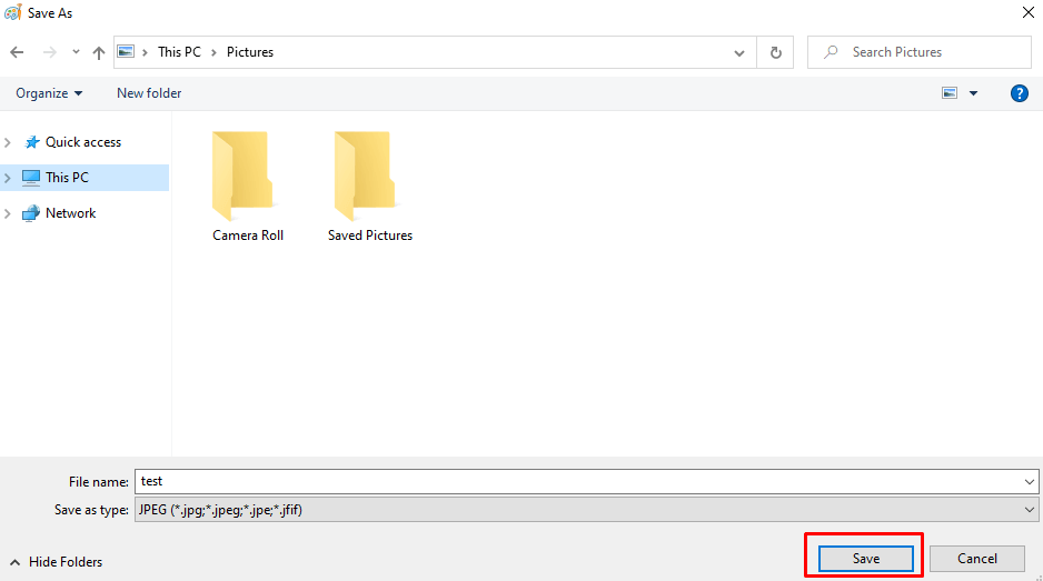 4 cách hàng đầu để chuyển đổi png sang jpeg-files-6 được nén - Mẹo kỹ thuật trực tuyến Cách chuyển PNG sang JPEG trên Windows image 5