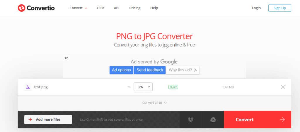 top-4-cách-to-convert-png-to-jpeg-files-9-nén - Mẹo kỹ thuật trực tuyến Sử dụng hình ảnh Phần mềm chuyển đổi của bên thứ ba