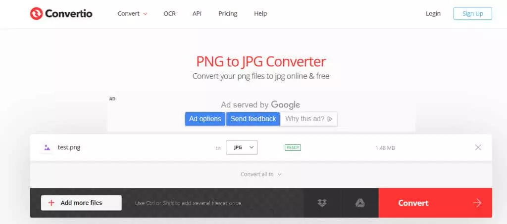 top-4-cách-to-convert-png-to-jpeg-files-9-nén - Mẹo kỹ thuật trực tuyến Sử dụng hình ảnh Phần mềm chuyển đổi của bên thứ ba