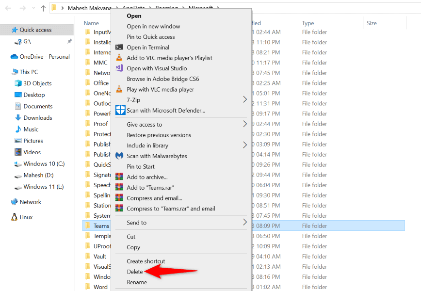 cách khắc phục khi cài đặt bị lỗi cho microsoft-teams-8-nén - Help Desk Geek Cài đặt nhóm Microsoft không thành công? Đây là cách khắc phục Hình 8