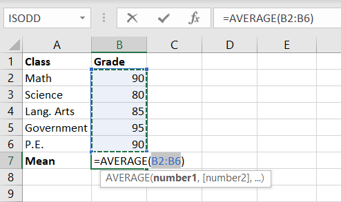 cách tìm và tính ý nghĩa trong microsoft-excel-3 được nén - Help Desk Geek Cách tìm và tính giá trị trung bình trong Microsoft Excel hình 4