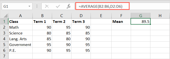 cách tìm và tính trung bình trong microsoft-excel-10 được nén - Help Desk Geek Cách Tìm và Tính Giá Trị Trung Bình Trong Microsoft Excel Hình 11