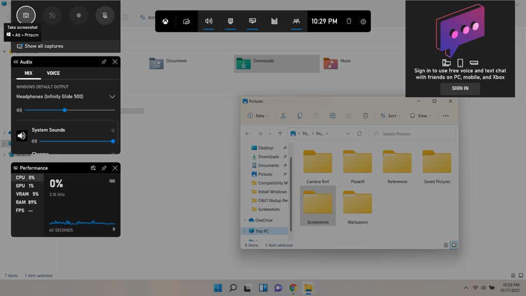 Ảnh chụp màn hình 5-Game-Bar - Help Desk Geek Cách chụp ảnh màn hình trên Windows 11 ảnh 6