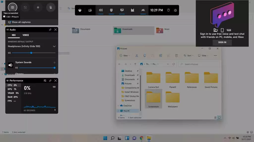 Ảnh chụp màn hình 5-Game-Bar - Help Desk Geek Cách chụp ảnh màn hình trên Windows 11 ảnh 6