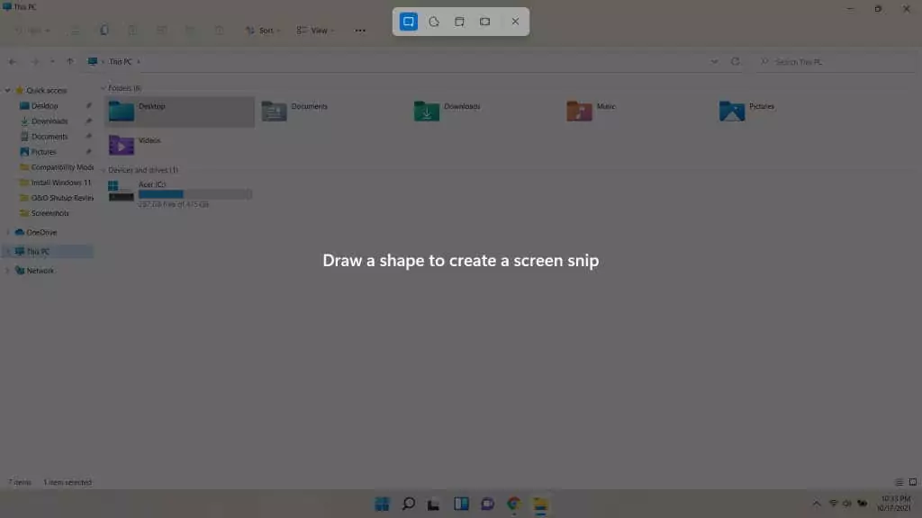 7-Snip-and-Sketch - Người đam mê bộ phận trợ giúp Cách chụp ảnh màn hình trên Windows 11 image 8