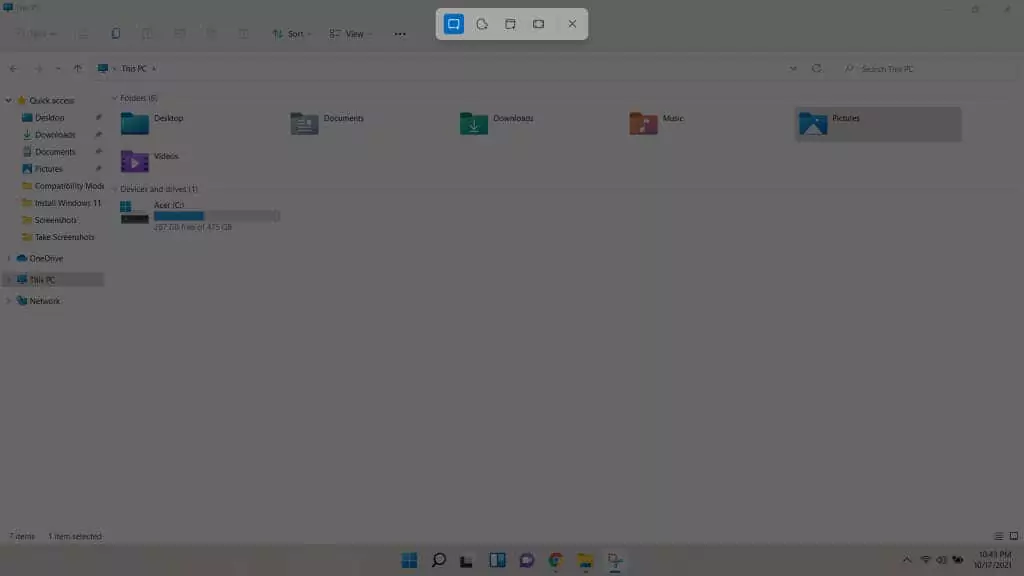 15-New-Snip - Người đam mê bộ phận trợ giúp Cách chụp ảnh màn hình trên Windows 11 ảnh 16