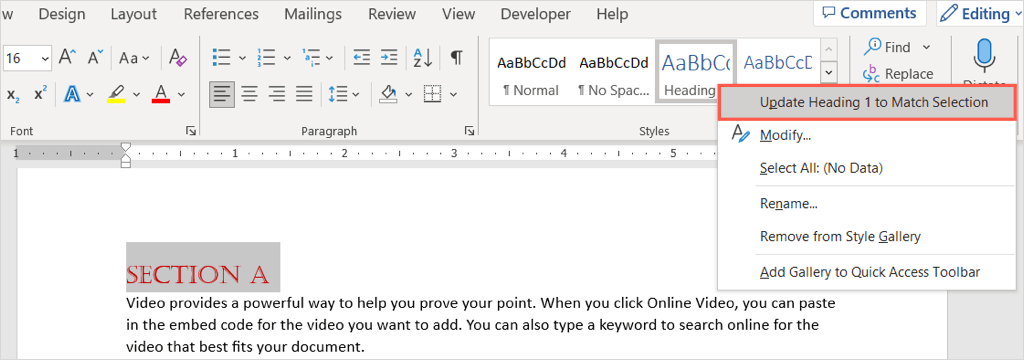 cách thêm một tiêu đề vào một Microsoft Word-tài liệu-3 được nén - Help Desk Geek Cách thêm tiêu đề vào tài liệu Microsoft Word image 4