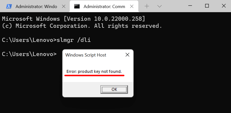 08-windows-11-product-key-not-found-error - Help Desk Geek 3 Cách Kích Hoạt Windows 11 Đơn Giản Hình 8