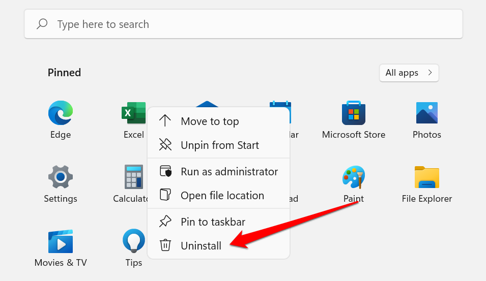 image-279 - Help Desk Geek Cách gỡ cài đặt ứng dụng trên Windows 11 hình 3