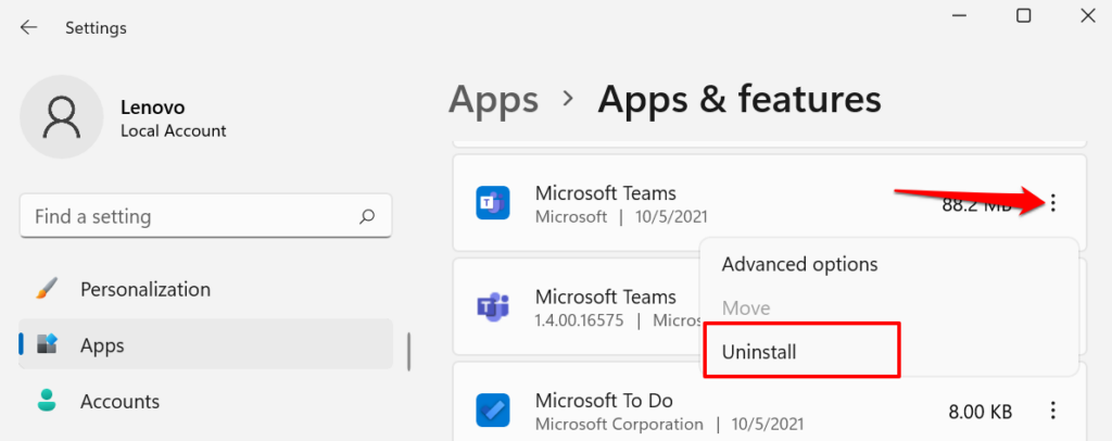 image-286 - Help Desk Geek Cách gỡ cài đặt ứng dụng trên Windows 11 hình 11