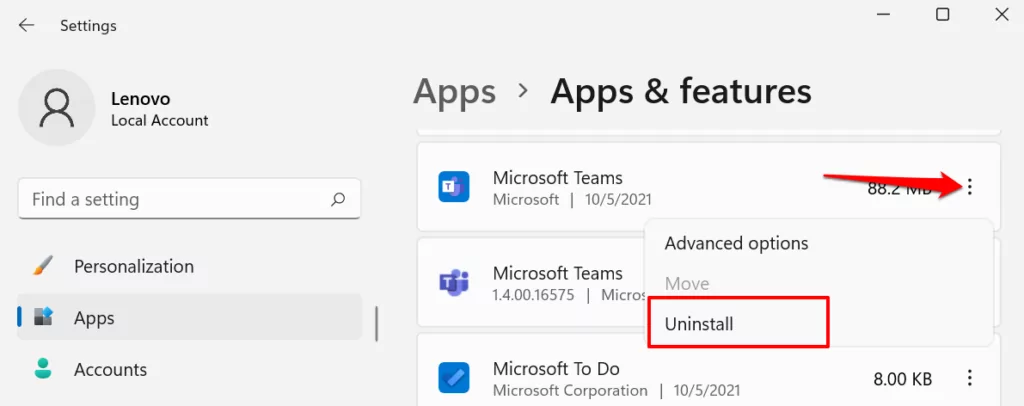 image-286 - Help Desk Geek Cách gỡ cài đặt ứng dụng trên Windows 11 hình 11