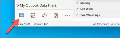 cách xóa-yêu thích-thư mục-trong-microsoft-outlook-8-nén - Bộ phận trợ giúp Geek Cách xóa thư mục yêu thích trong Microsoft Outlook hình 8
