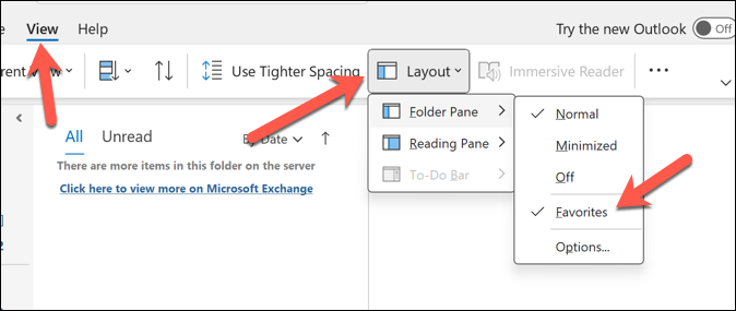 cách xóa-yêu thích-thư mục-trong-microsoft-outlook-12-nén - Bộ phận trợ giúp Geek Cách xóa thư mục yêu thích trong Microsoft Outlook hình 12