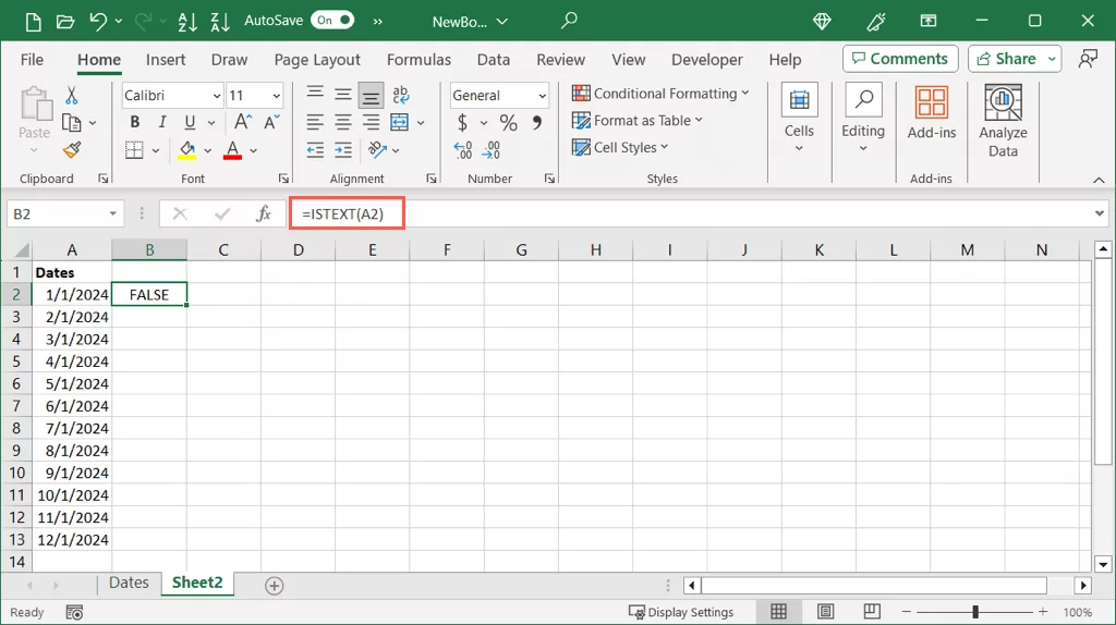 cách chuyển đổi ngày thành số trong microsoft-excel-7 được nén - Help Desk Geek Cách chuyển ngày tháng thành số trong Microsoft Excel hình 7