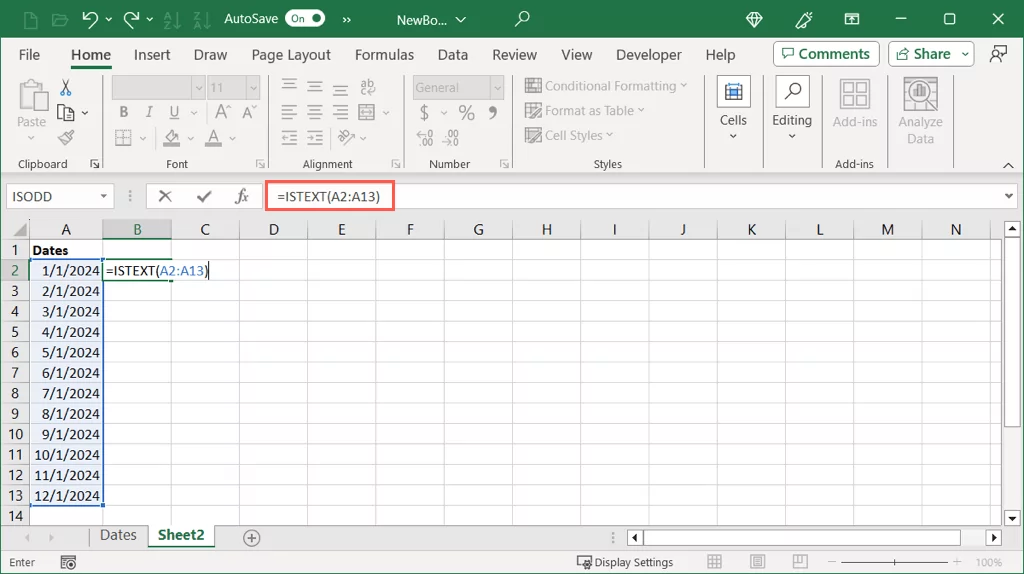 cách chuyển đổi ngày thành số trong microsoft-excel-14 được nén - Help Desk Geek Cách chuyển ngày tháng thành số trong Microsoft Excel hình 14