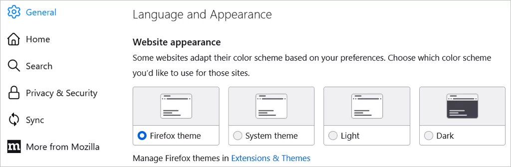 5 cách để tùy chỉnh-mozilla-firefox-10-nén - Mẹo kỹ thuật trực tuyến Thay đổi Font chữ và Màu sắc hình ảnh