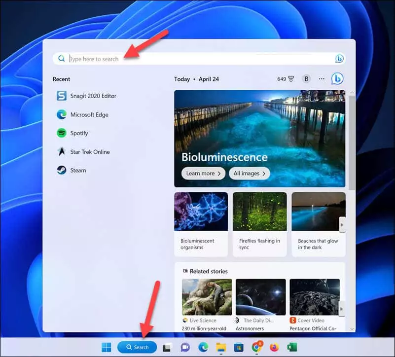 cách sử dụng và tùy chỉnh-tìm kiếm trong windows-11-2-nén - Help Desk Geek Cách sử dụng và tùy chỉnh tìm kiếm trong Windows 11 hình 2