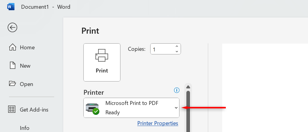 cách in-microsoft-word-documents-in-black-and-white-nén - Help Desk Geek Cách in tài liệu Microsoft Word đen trắng hình 3