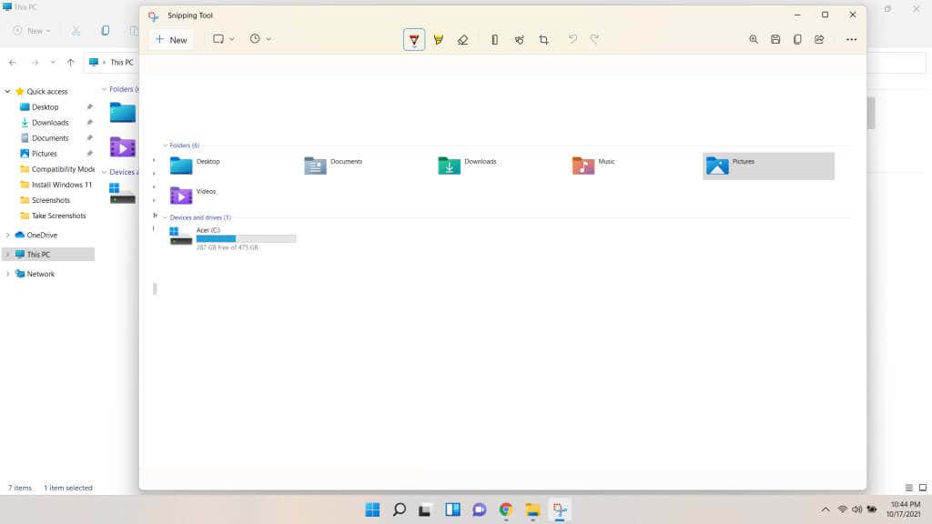 10-Snip-Taken - Người đam mê bộ phận trợ giúp Cách sử dụng Windows 11 Snipping Tool image 11