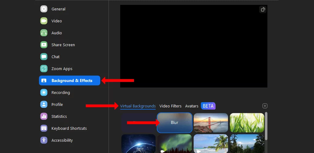 cách làm mờ nền-in-zoom-4-nén - Mẹo kỹ thuật trực tuyến Cách làm mờ nền trên Zoom cho Windows, Mac và Linux hình 2