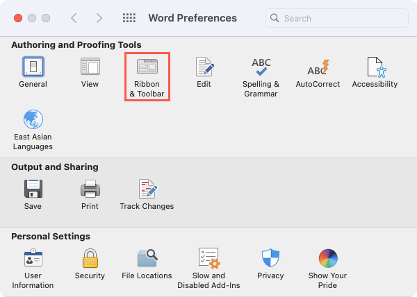 cách thêm và hiển thị tab-in-microsoft-word-4-nén của nhà phát triển - Help Desk Geek Cách thêm và hiển thị tab nhà phát triển trong Microsoft Word hình 4